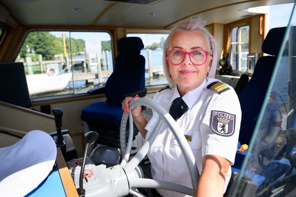 Mehrere Beamte der Wasserschutzpolizei waren am Sonntag unterwegs, um das Geschehen auf dem Wasser zu kontrollieren.