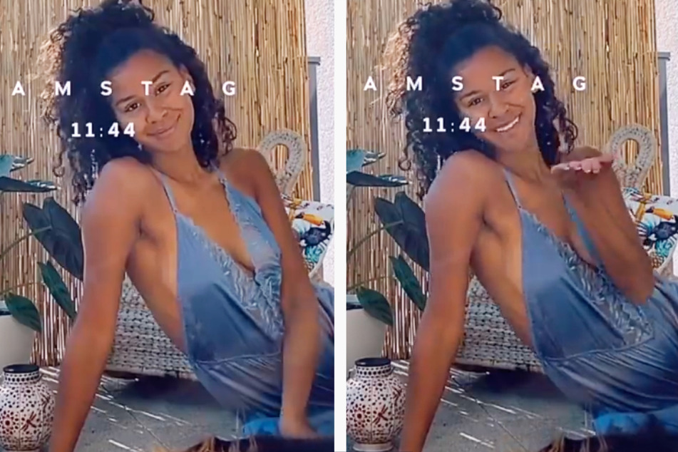 Model Lijana Kaggwa (25) zeigte sich am Samstag freizügig auf Instagram.