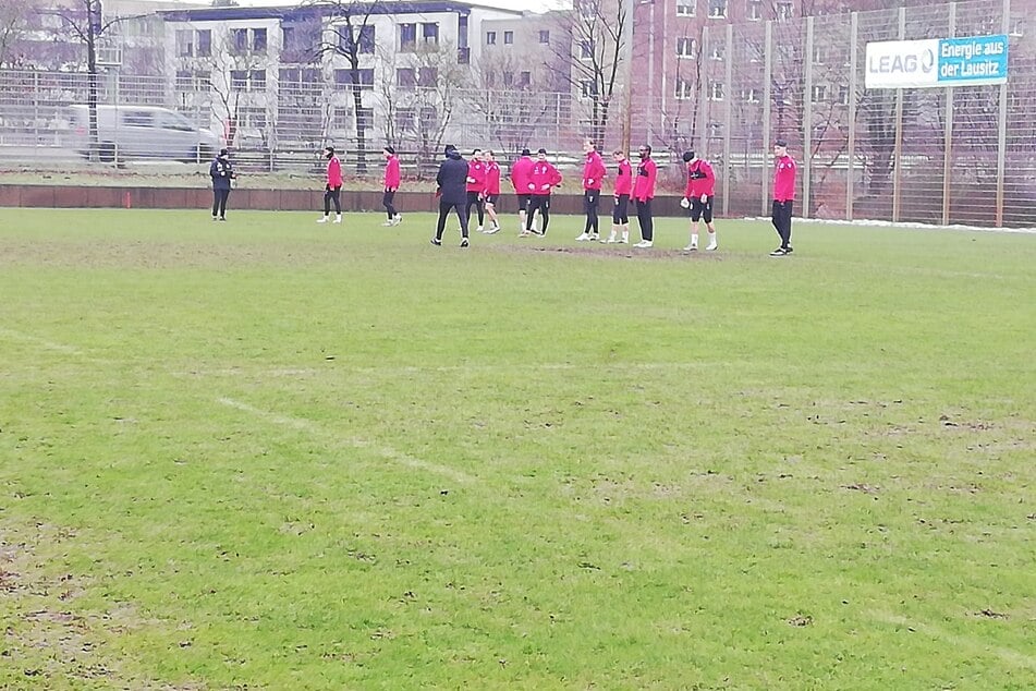 Bereit machen für den nächsten Lauf ...