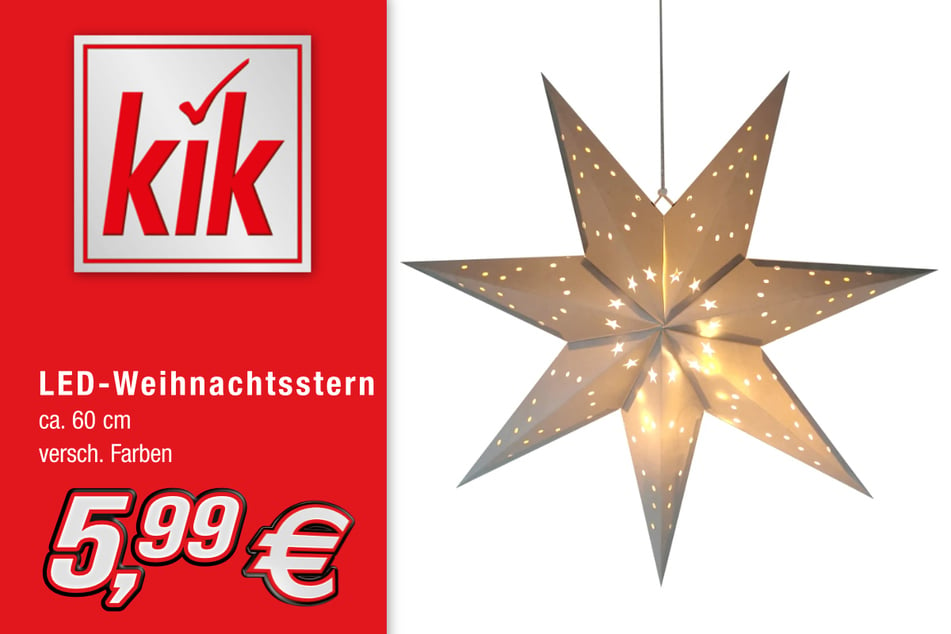 LED-Weihnachtsstern