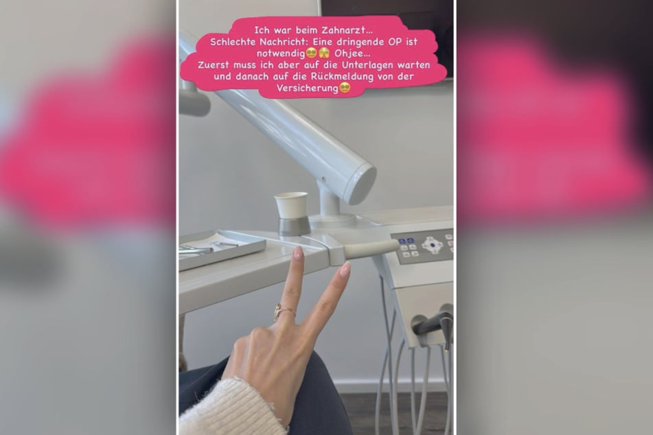 Mit diesem Schnappschuss kündigt Ekaterina Leonova (38) die bevorstehende Operation an.