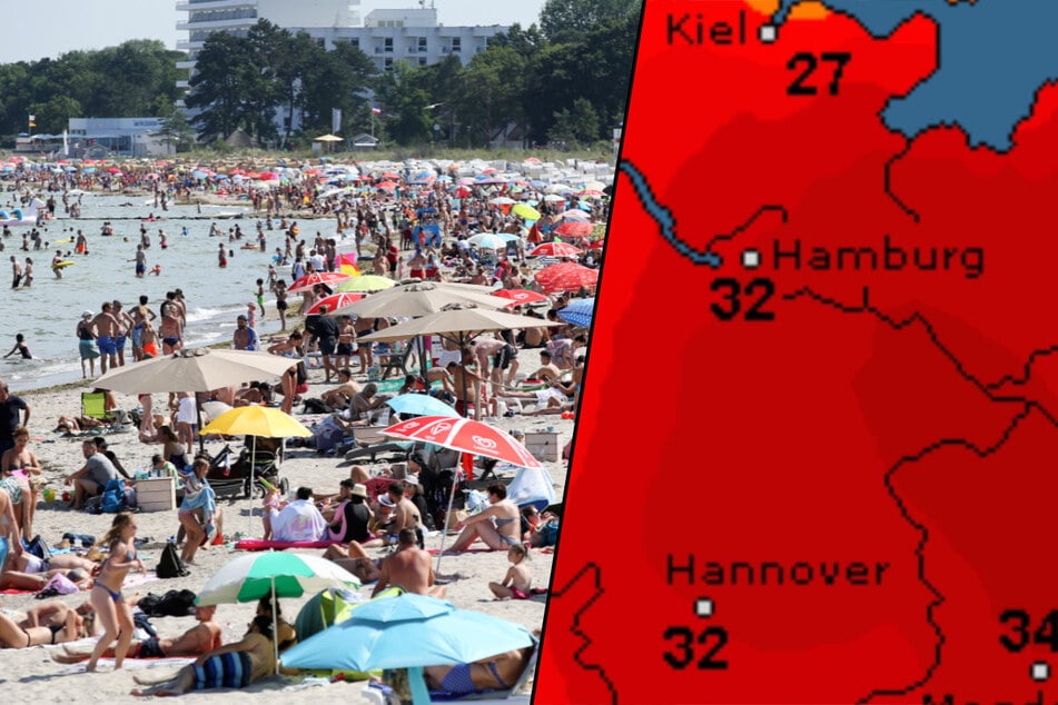 Hitzewelle im Norden: Jetzt dreht der Sommer richtig auf!