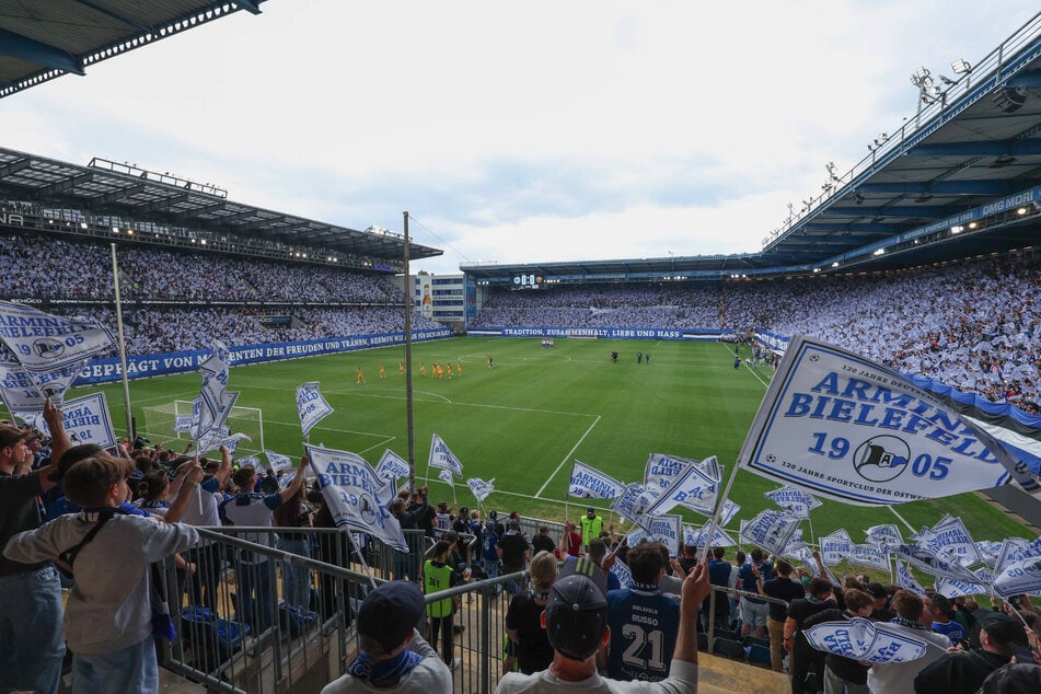 Die Fans von Arminia Bielefeld feierten vor einer Woche den 120. Geburtstag des Vereins.