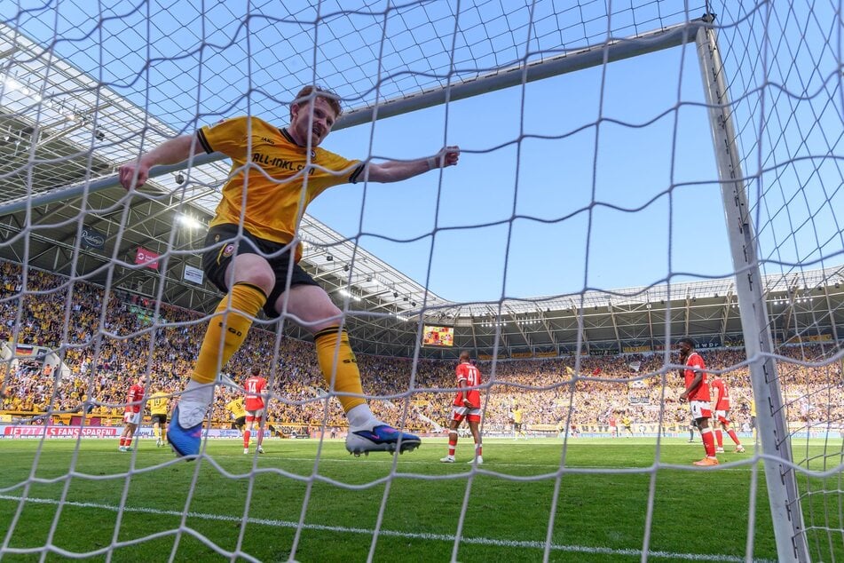 Wie man ihn kennt. Der 26-Jährige wird sich auch im Abstiegsduell mit Eintracht Braunschweig wieder voll ins Zeug legen.
