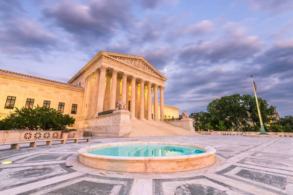 The Supreme Court, the highest court in the US, is comprised of nine justices (stock image).