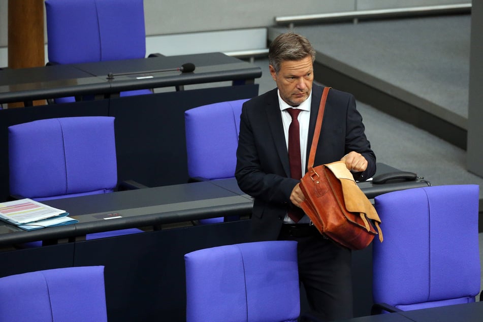 Ex-Wirtschaftsminister Robert Habeck (56, Grüne) hat am Montag sein Bundestagsmandat niedergelegt. (Archivfoto)