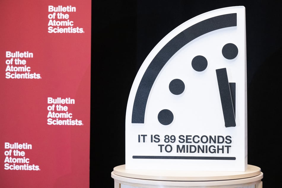 The Bulletin of the Atomic Scientists moved its Doomsday Clock to 85 seconds to midnight on Tuesday – closer than ever before.