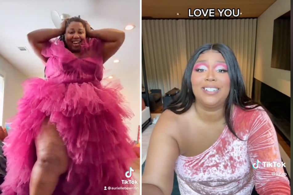 Lizzo leaves TikTok author with a heartfelt message: "You look absolutely beautiful"