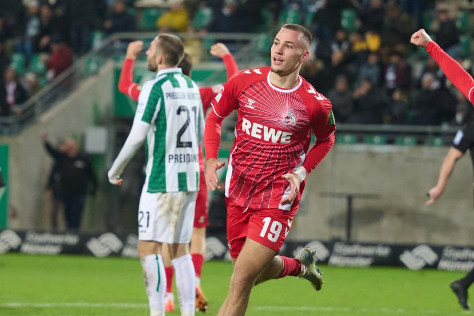 Für den 1. FC Köln erzielte Tim Lemperle (23) in der abgelaufenen Saison zehn Tore.