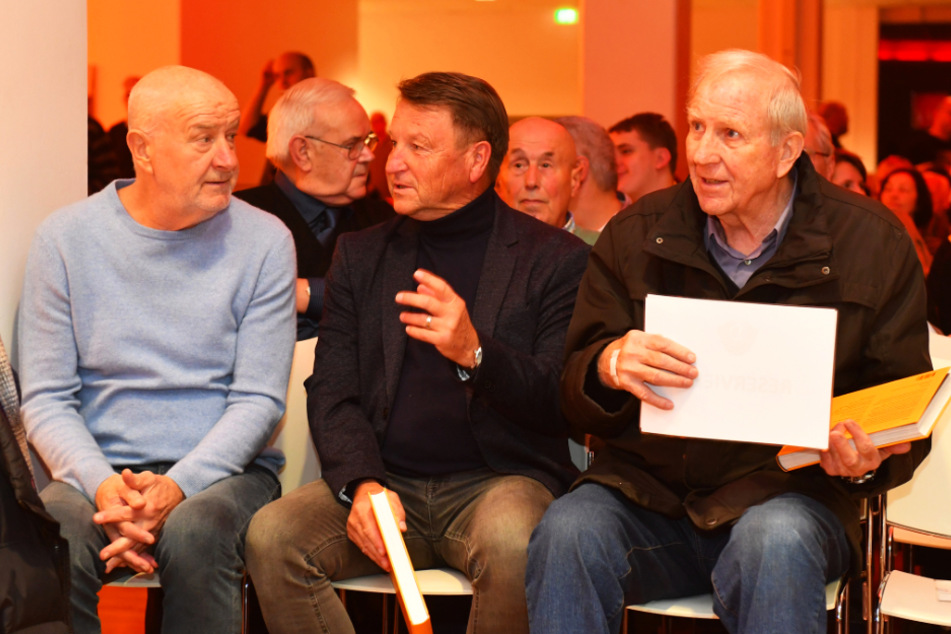 Mitglieder die Initiative "Im Osten geht die Sonne unter": (v.l.) Hansi Kreische, "Dixie" Dörner und Klaus Sammer.