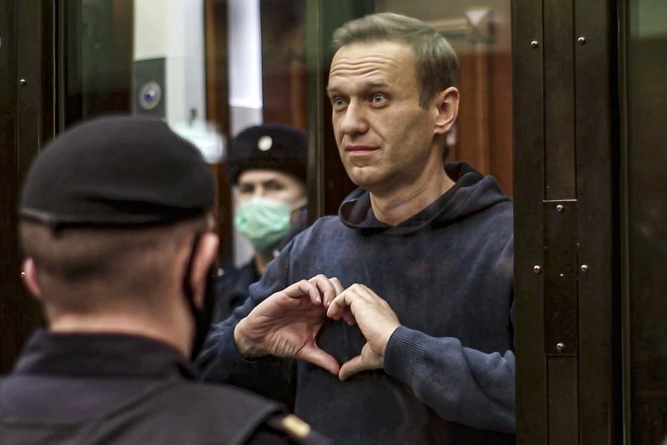 Alexej Nawalny, hier bei einem Prozess im Jahr 2021, starb am 16. Februar.