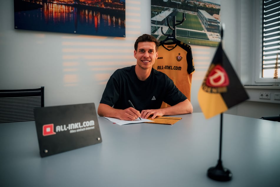 Alexander Rossipal (28) hat bei der Sportgemeinschaft unterschrieben.