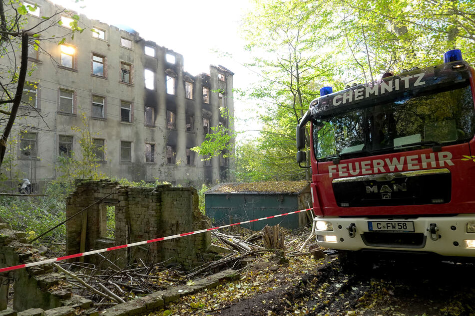 Chemnitz: Schon wieder Feuer in der Alten Spinnerei in Chemnitz