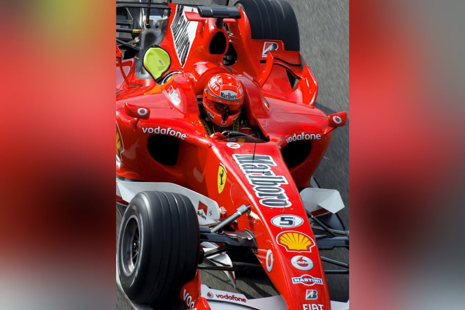 Der Bolide, Ferrari 248 F1 aus dem Jahr 2006, wird in New York versteigert.