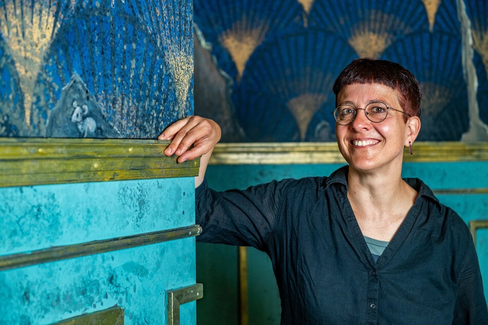 "In einer Wandbemalung habe ich ein Mäuschen versteckt", lacht Carina Slavik (46).
