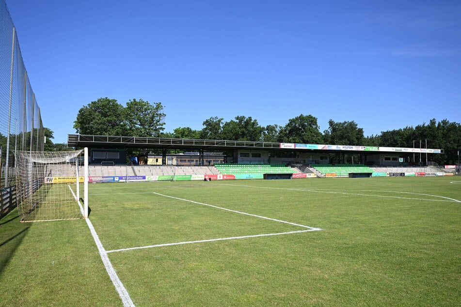 Die Spree-Arena in Fürstenwalde/Spree erfüllt die Regionalliga-Anforderungen, allerdings gibt es nach wie vor Abstimmungsbedarf mit der Polizei.
