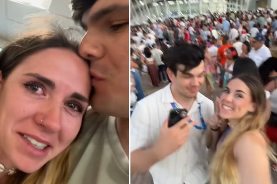 Die Influencer schafften es dennoch rechtzeitig zum "Bad Bunny"-Konzert nach Puerto Rico.