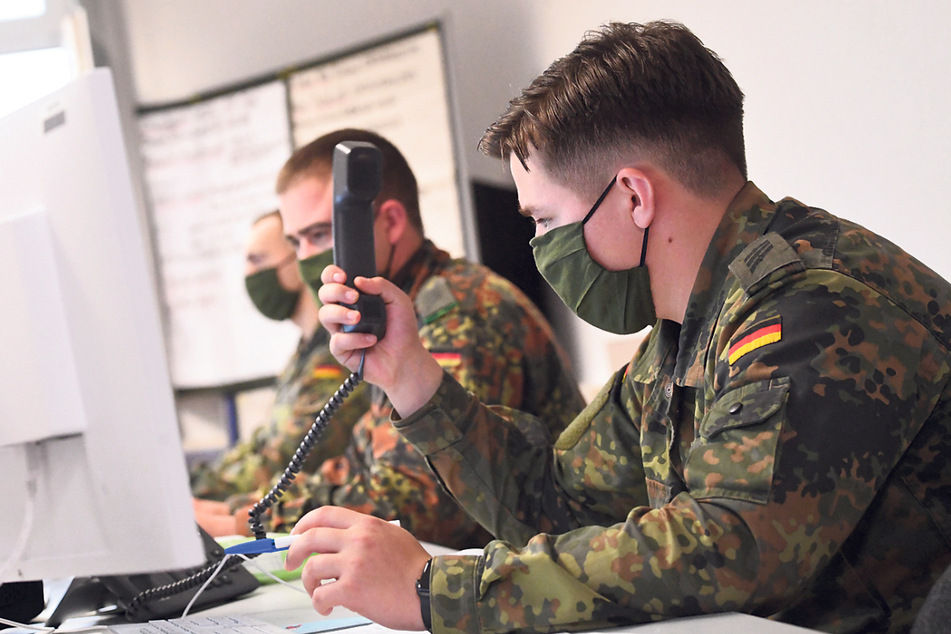Seit voriger Woche hilft die Bundeswehr wieder bei der Kontaktnachverfolgung.