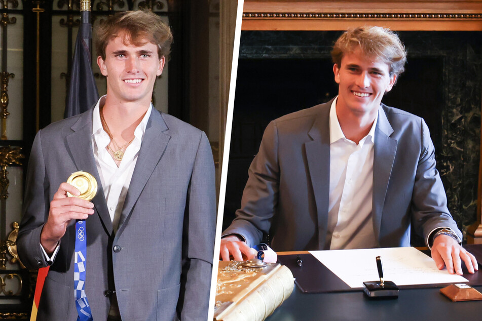 Empfang für Olympiasieger Zverev: "Die Goldmedaille gehört nicht nur mir"