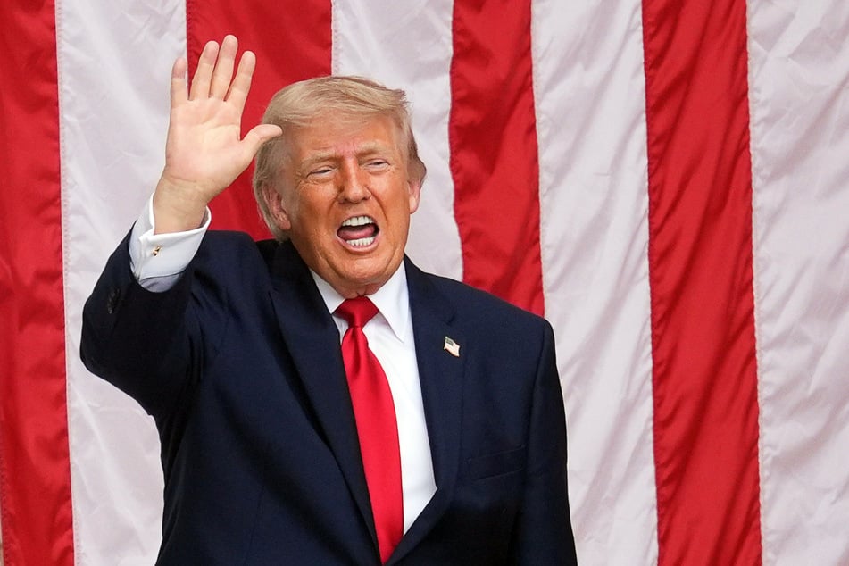 Der US-Präsident Donald Trump (79).