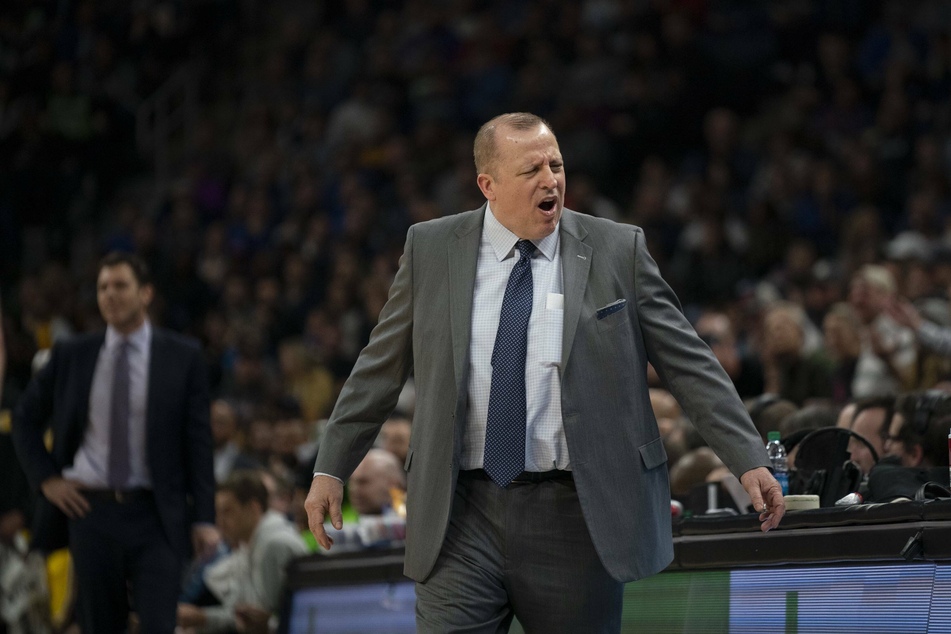 Knicks head coach Tom Thibodeau leads his team this season to a potential second-straight playoff appearance.