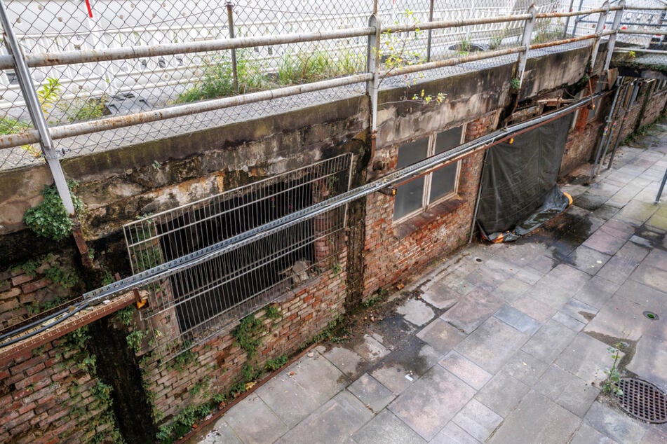 Nach dem Rückbau der Hofkellerdecke soll der Garten der Wissenschaften entstehen.