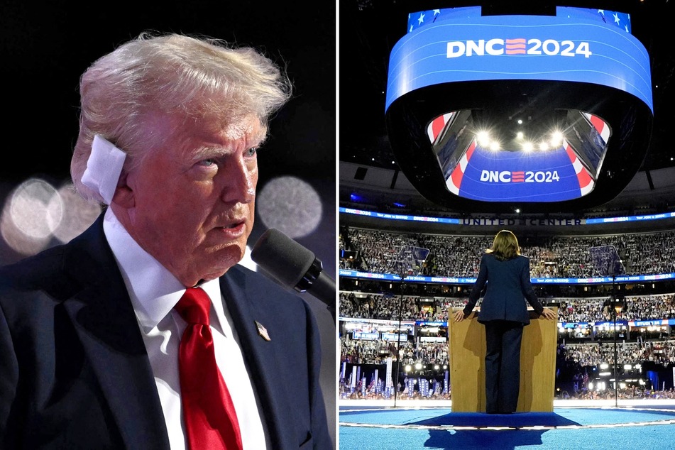 Newly released data reveals that Kamala Harris' recent speech at the Democratic Convention rated better than Donald Trump's convention speech last month.