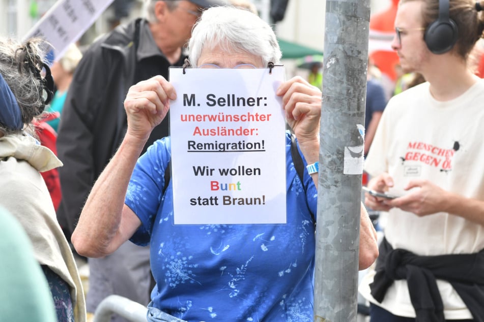 Die Auftritte des Rechtsextremisten werden beinahe immer von Gegenprotesten begleitet.