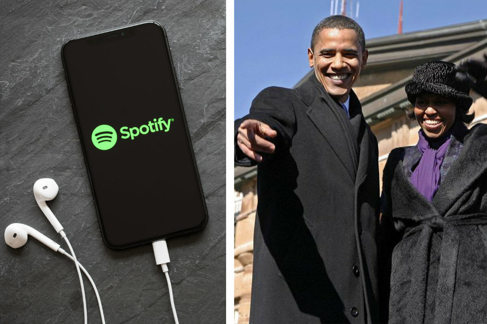 Michelle and Barack Obama are among other high-profile figures to have popular podcasts on Spotify.
