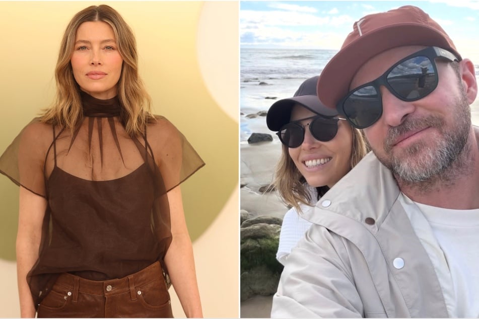 Jessica Biel (l) isn't happy that Justin Timberlake's (r) DWI arrest has been released but is still standing by her husband.