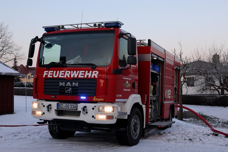 Als die Feuerwehr eintraf, stand das Gebäude bereits im Vollbrand.