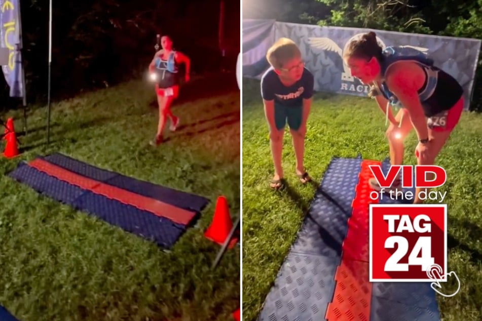 viral videos: Viral Video of the Day for May 4, 2025: Mom's epic 100-mile run ends with hilarious collapse: "I need to die"