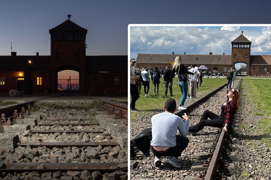 Selfie im Vernichtungslager: Verhalten von Touristin im KZ Auschwitz sorgt für Kritik