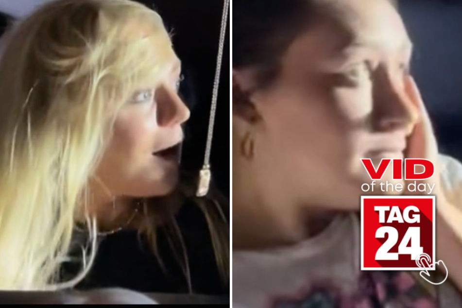 viral videos: Viral Video of the Day for October 26, 2023: Girls in parked car get fright of their lives
