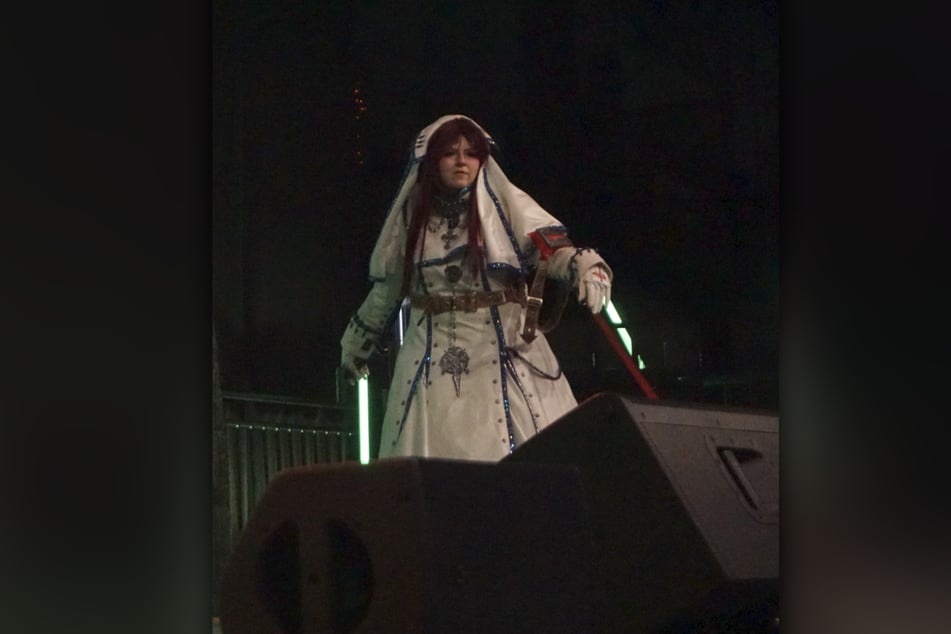 Mit einer beeindruckenden Darstellung von Esther Blanchett aus Trinity Blood erreichte Miss Trisch den zweiten Platz.