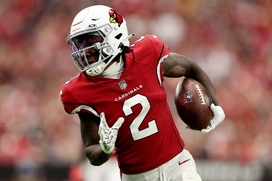 Cardinals wide receiver Marquise Brown injured his left side foot in his team's loss to the Seahawks on Sunday.