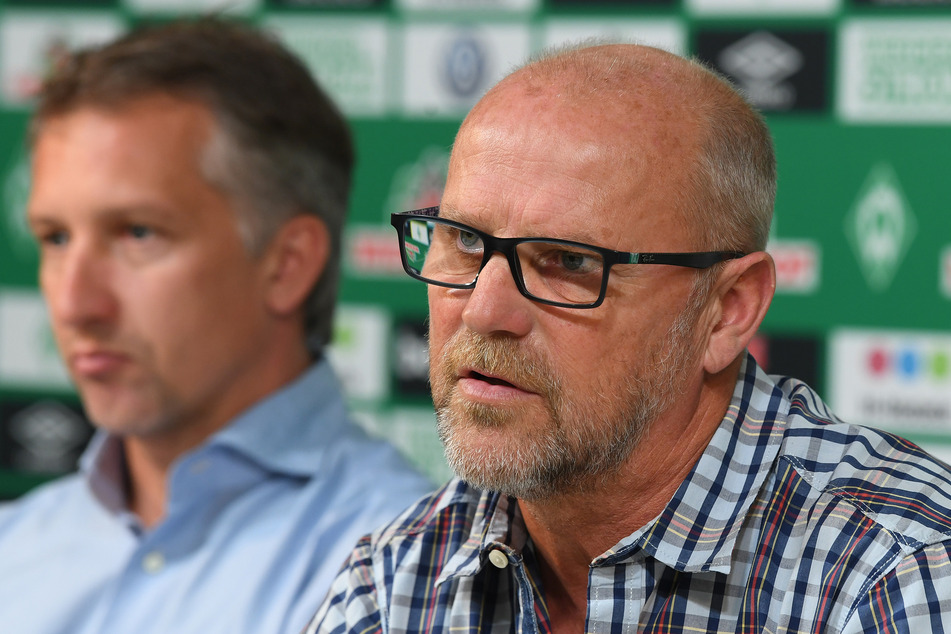Baumann (links) und Schaaf (rechts): Eine Beziehung, die wohl deutlich unter den letzten Tagen gelitten haben dürfte.