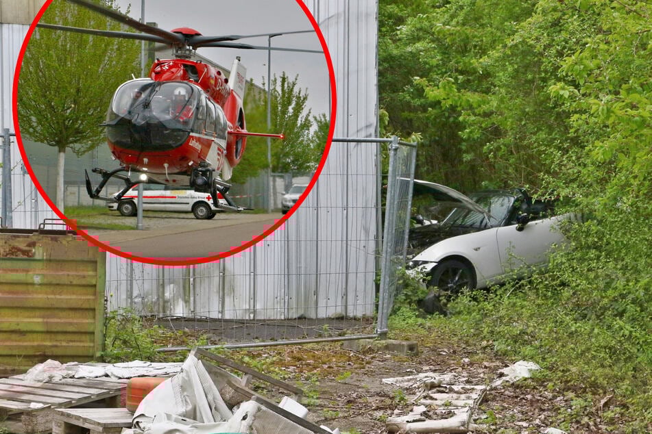 Unfalldrama bei Ludwigsburg: Senior kracht gegen Lagerhalle und stirbt