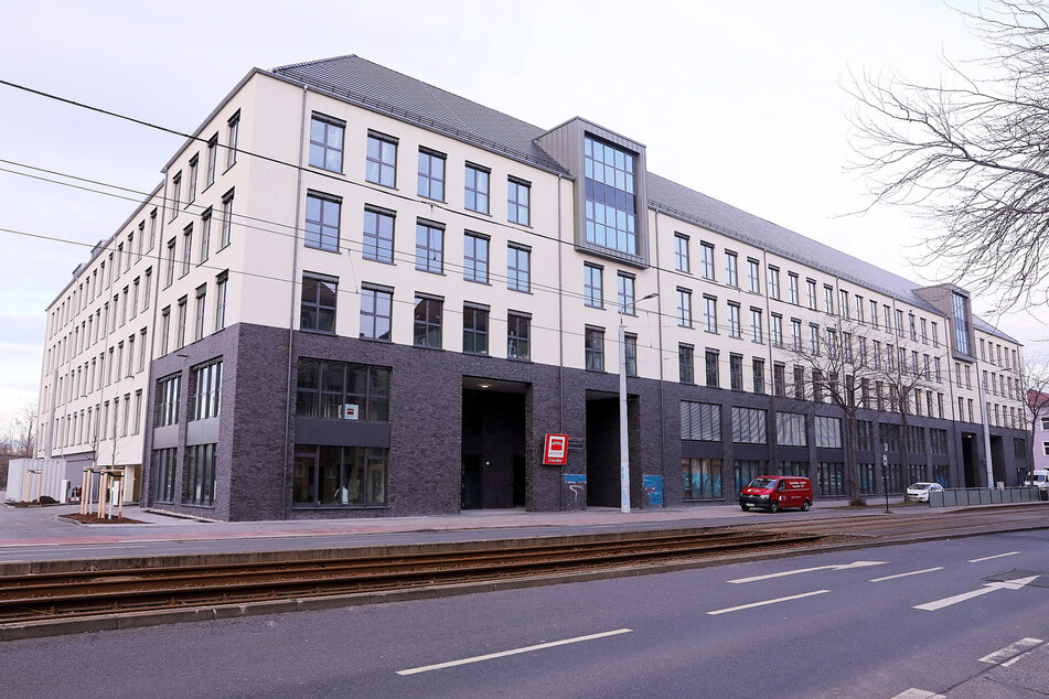 Das Gebäude auf der Großenhainer Straße ist so gut wie bezugsfertig.