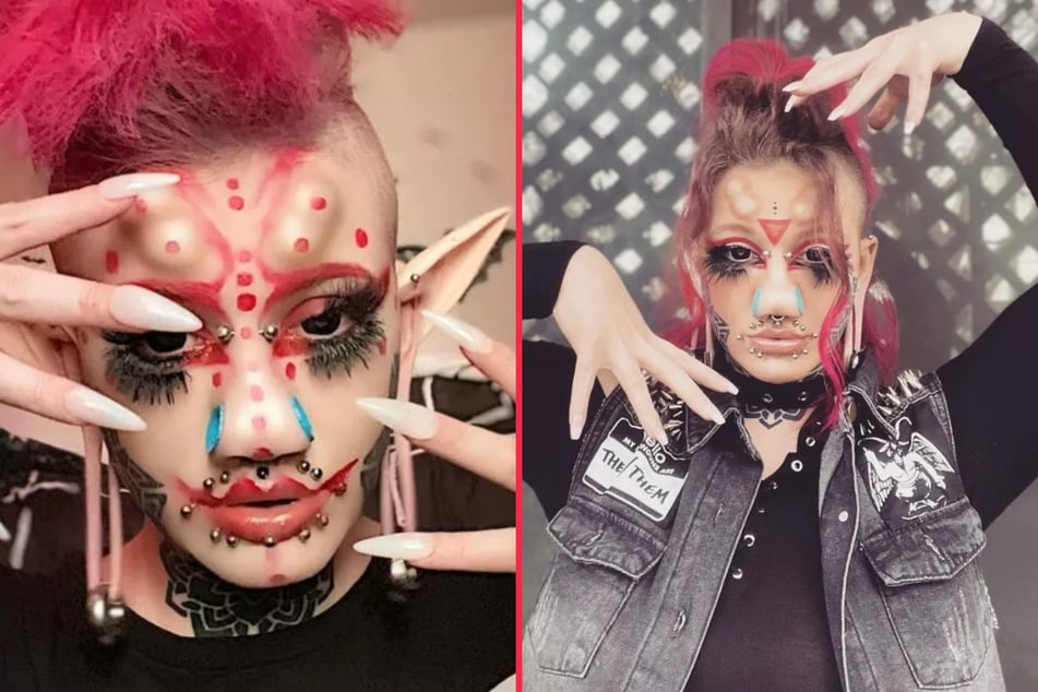 Body modification obsessive hits back at abusive haters