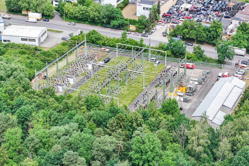 Das betroffene Umspannwerk in Reutlingen läuft akuell wieder.