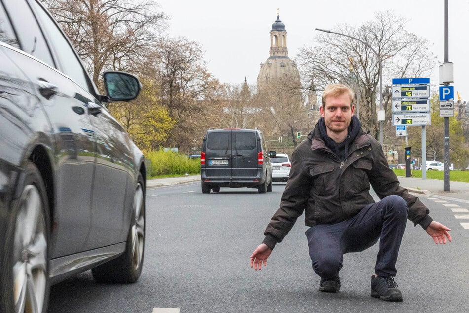 Dresden: Grüne wollen Parkplätze für Radwege opfern