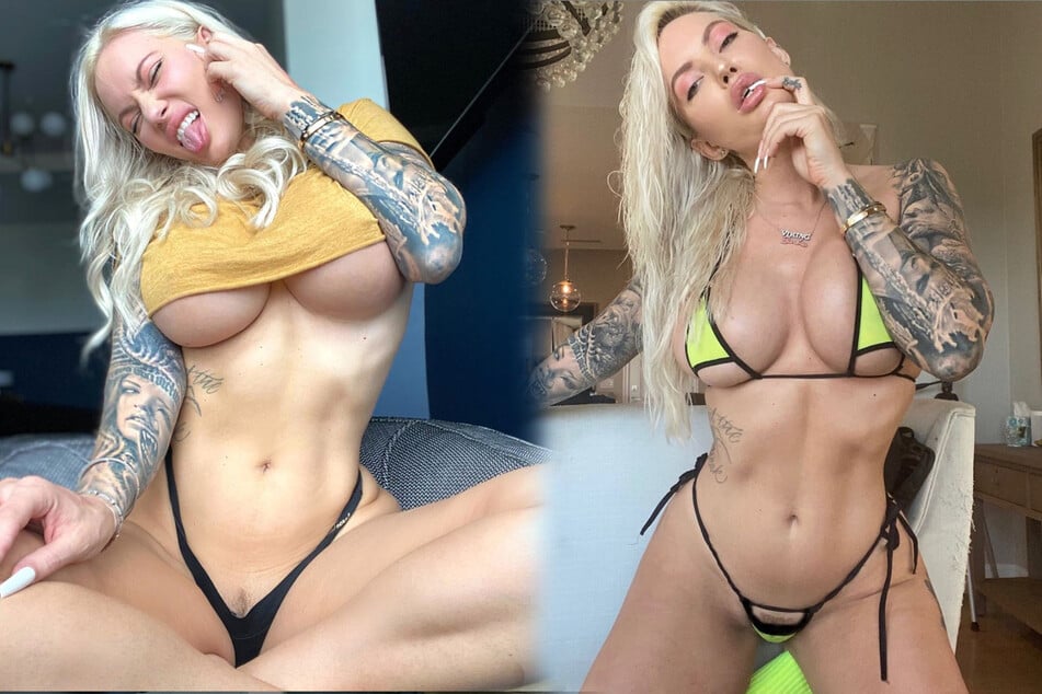 "Viking Barbie" (35) zeigt sich auf Instagram so freizügig, dass ihre Schamhaare regelmäßig zum Diskussions-Thema ihrer Fans werden.