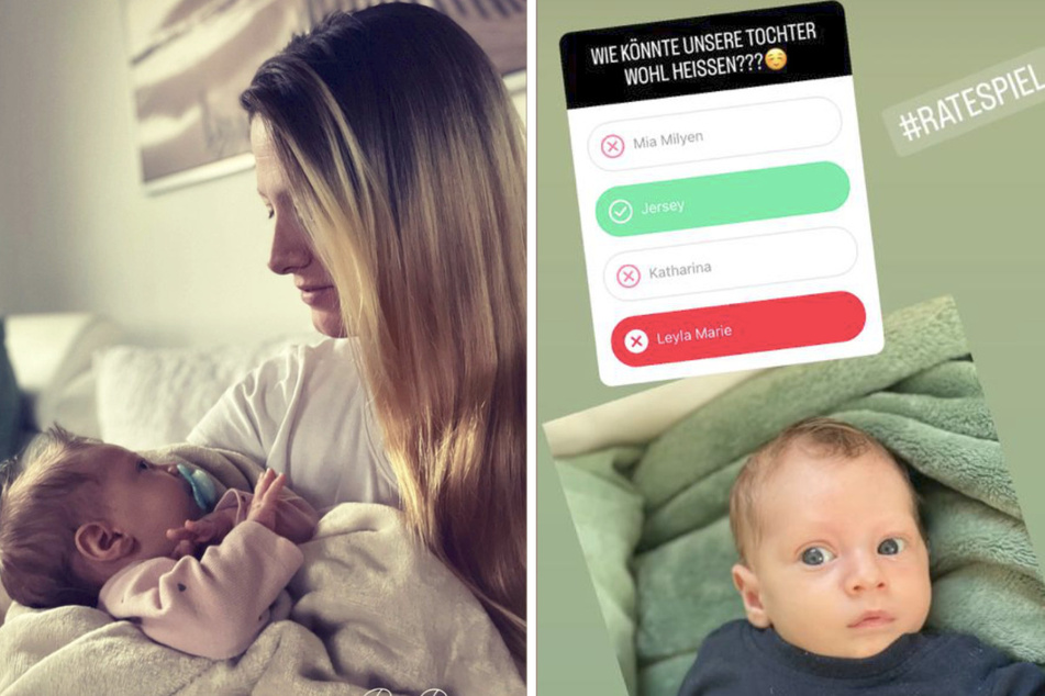 Hat "Bauer sucht Frau"-Star Denise Munding mit diesem Instagram-Ratespiel etwa den Namen ihrer Tochter verraten?