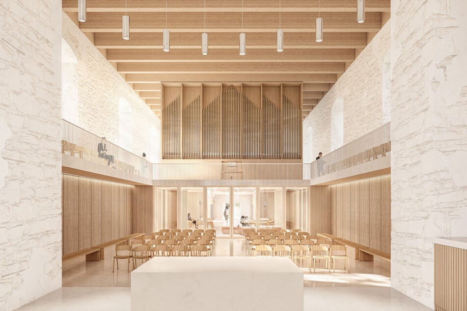 Der Innenraum soll modern und freundlich werden.