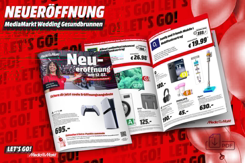 Alle Angebote zur MediaMarkt-Neueröffnung gibt's im Prospekt.