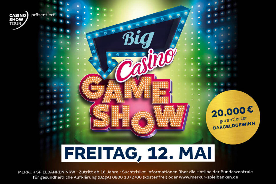 In mehreren Finalrunden wird der Gewinner der "Big Casino Gameshow" ermittelt.