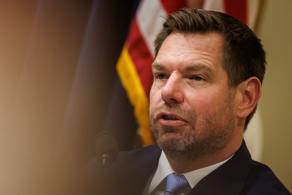 Democrat Eric Swalwell of California also announced his resignation from Congress on Monday.