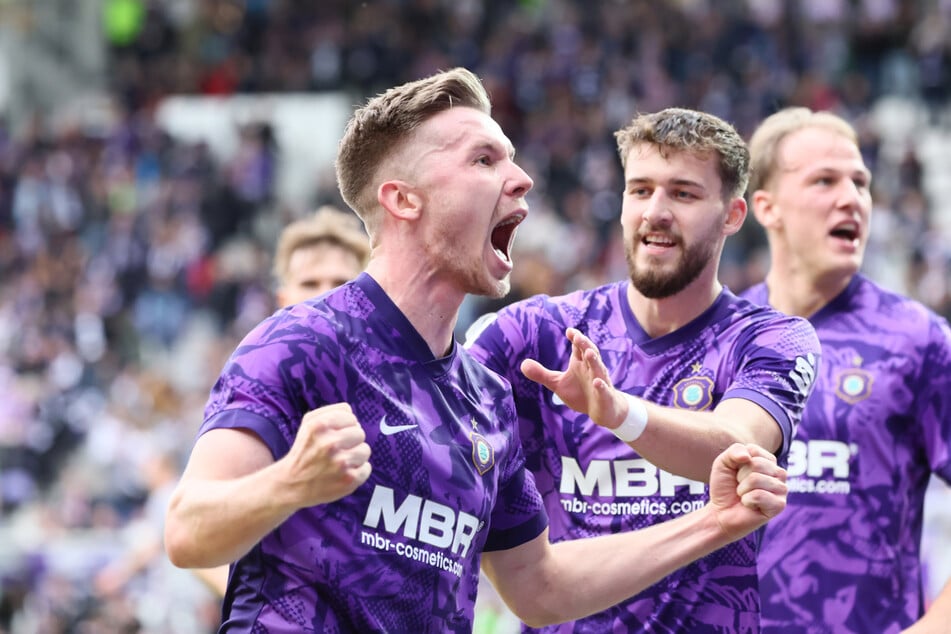 Jubel bei den Veilchen!