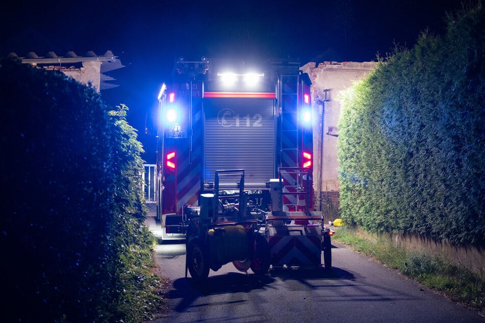 Die Feuerwehr konnte den Brand schnell löschen.